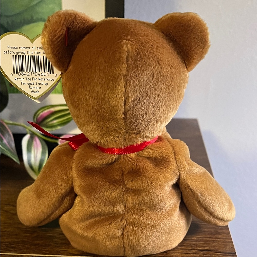 Ty beanie baby Plush Britannia Bear with British Union Jack Flag 1997 - Picture 3 of 6